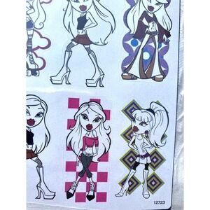 2004 Bratz Sizzlin & Groovy Sticker Sheets MGA Mello Smello Vintage Y2K 2 Pack